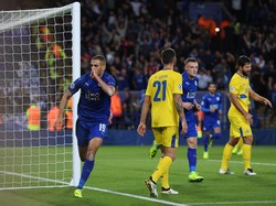 Gol Tunggal Slimani Antar Leicester Tekuk Porto