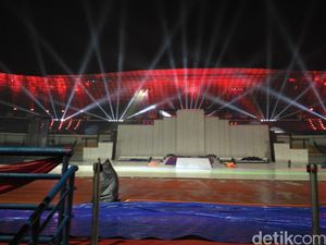 Hujan Deras, Gladi Resik Upacara Penutupan PON Batal Dihelat