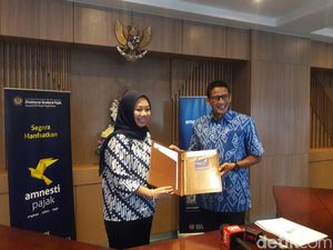 Sandiaga Uno Ikut Tax Amnesty, Ditjen Pajak: Tak Akan Diusut Asal Hartanya