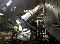 Tabrakan Kereta di New Jersey, Ratusan Penumpang Terjebak di Gerbong