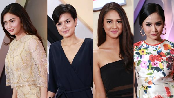 Para Selebriti di AMI Awards 2016, Aksi Panggung Ayu Ting Ting dan Zaskia Gotik