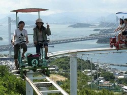 Ngeri-ngeri Sedap, Naik Sepeda di Jalur Roller Coaster Setinggi 16 Meter