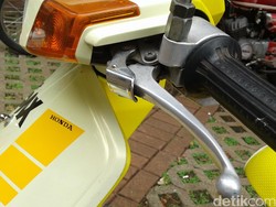 Honda Eve Pack, Skuter Jadul yang Sudah Ada Parking Brake Lock