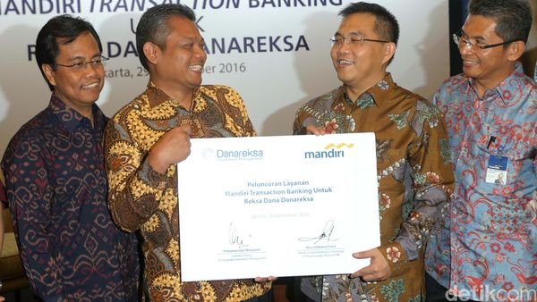 Bank Mandiri Gandeng Danareksa