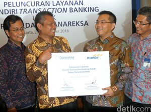 Bank Mandiri Gandeng Danareksa