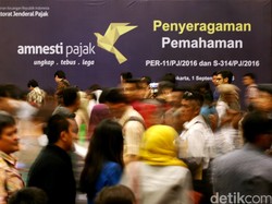 Antre Tax Amnesty, Peserta Dapat Makan Gratis dari Petugas Pajak