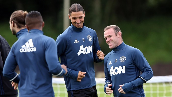 Mourinho Bakal Mainkan Ibrahimovic Sedari Awal, Belum Putuskan soal Rooney