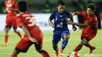 Final sepakbola Pekan Olahraga Nasional XIX antara Jawa Barat versus Sulawesi Selatan digelar di Stadion Si Jalak Harupat, Soreang, Kabupaten Bandung, Rabu (28/9/2016) malam WIB.