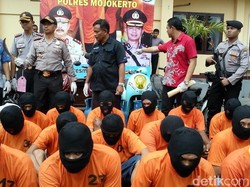 29 Pelaku Kejahatan di Mojokerto Diringkus Dalam Dua Minggu