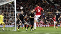 Gol Zlatan Ibrahimovic dicetak di menit ke-69. Darren Staples/Reuters/detikFoto.