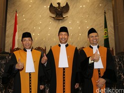 Ketua MA Lantik 3 Hakim Agung Baru, Termasuk Mantan Pimpinan KY
