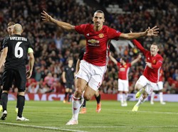 Gol Tunggal Ibrahimovic Menangkan MU