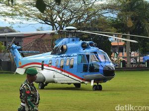 Melihat Wajah Baru Helikopter Kepresidenan