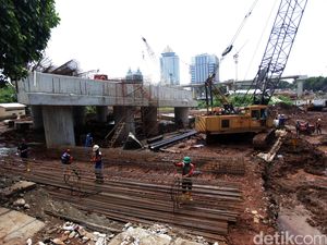 Penampakan Terkini Jalan Tol Depok-Antasari Penampakan Terkini Jalan Tol Depok-Antasari