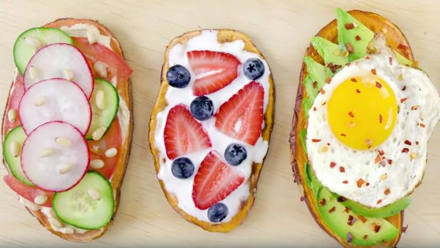Healthy Sweet Potato Toast Healthy Sweet Potato Toast