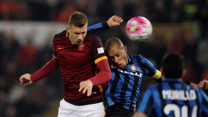 Duel Roma vs Inter Panaskan Serie A