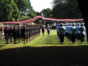 Jokowi Pimpin Upacara Peringatan Hari Kesaktian Pancasila di Lubang Buaya