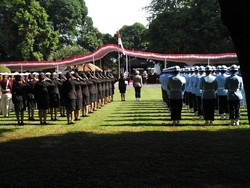 Jokowi Pimpin Upacara Peringatan Hari Kesaktian Pancasila di Lubang Buaya