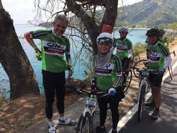 Tawa Ganjar dan Istri yang Jadi Obat Lelah di GFNY Indonesia