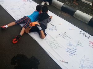 Kampanye Selamatkan Anak dari Pengaruh Buruk Internet Digelar di CFD