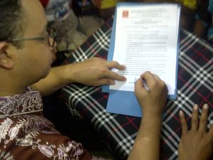 Teken Kontrak Politik dengan Rakyat, Anies: Kita Akan Komit!