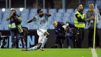 Gol Celta dicetak oleh Pione Sisto, Iago Aspas, Jeremy Mathieu (bunuh diri) dan Pablo Hernandez. Sementara gol balasan Barcelona dicetak oleh Gerard Pique (2 gol) dan Neymar. REUTERS/Miguel Vidal.