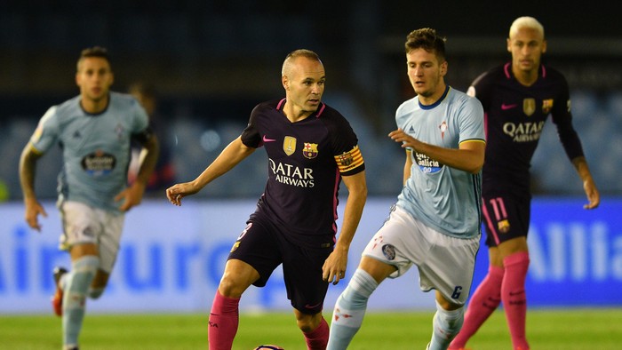 Iniesta Akui Celta Lebih Baik