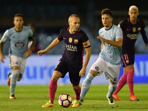 Iniesta Akui Celta Lebih Baik