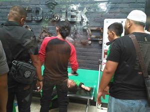 Ikutan Demo, Salah Satu Driver Go-Jek Pingsan