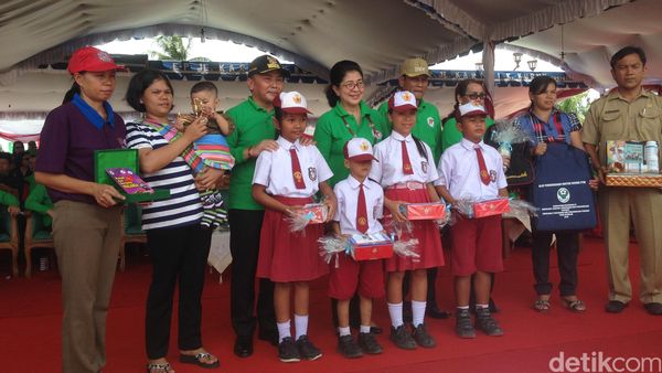 Mengintip Meriahnya Pelaksanaan Bulan Eliminasi Kaki Gajah 2016 di Kalimantan Tengah