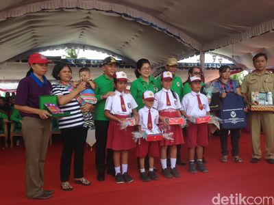 Mengintip Meriahnya Pelaksanaan Bulan Eliminasi Kaki Gajah 2016 di Kalimantan Tengah