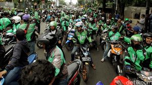 Driver Go-Jek Demo, 3 Jalan di Kemang Dialihkan