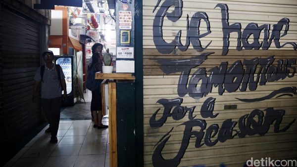 Pasar Santa Mulai Kehilangan Pamornya