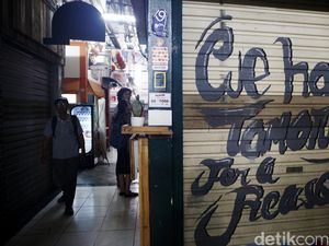 Pasar Santa Mulai Kehilangan Pamornya