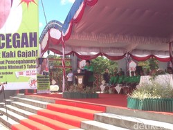 Ini Pesan Menkes Agar Indonesia Bebas dari Penyakit Kaki Gajah