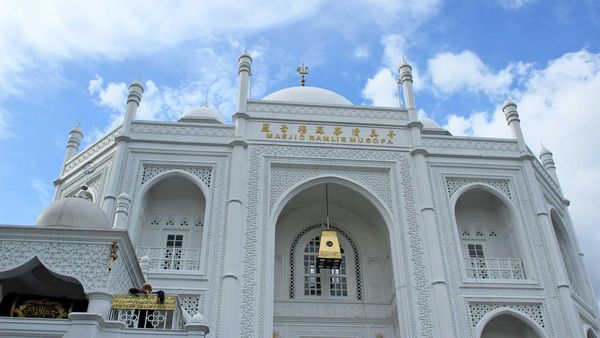 Potret Masjid Megah Ala Taj Mahal di Sunter, Jakarta Utara