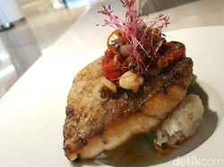 Resep Nasi: Seabass Colo-colo on Aromatic Lemongrass Grill Rice