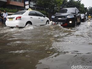 Kemang Kembali Terendam Banjir