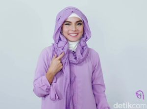 Tutorial Hijab Pashmina Ala Putri Jasmine
