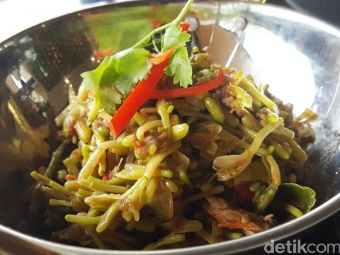 tumis bunga pepaya