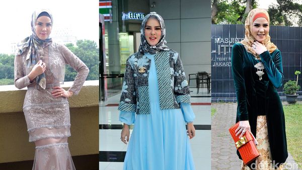 Inspirasi Hijab dari Angel Lelga