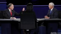 Cawapres AS Saling Serang dalam Debat