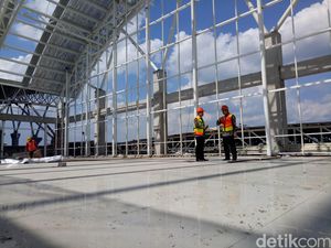 AP II Kebut Pembangunan Terminal Baru Bandara Supadio, Kini Sudah Capai 68% AP II Kebut Pembangunan Terminal Baru Bandara Supadio, Kini Sudah Capai 68%