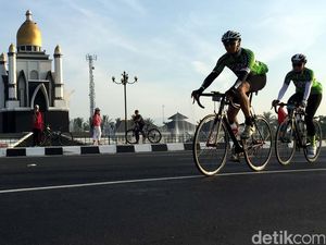 Gowes Asik Bareng GFNY Indonesia di Lombok