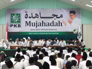 Agus-Sylvi Hadiri Pengajian PKB di Graha Gus Dur