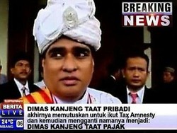 Lucu! Meme Dimas Kanjeng Bermunculan, dari Tax Amnesty Hingga PPAP