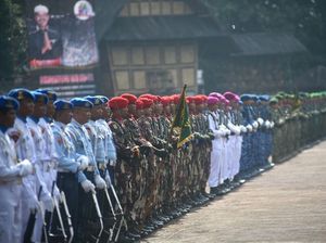 HUT TNI di Jabar, dari Defile Pasukan hingga Pawai Kendaraan Tempur