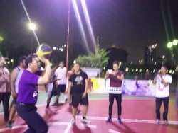 Di Monas, Ahok Kenalkan Pasukan Ungu untuk Tangani Orang Telantar