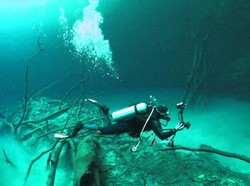 Keajaiban Sungai di Dalam Air dari Meksiko