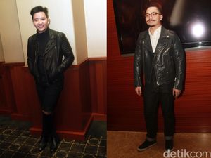 Rangga SM*SH dan Derby Romero Bergaya dengan Biker Jacket